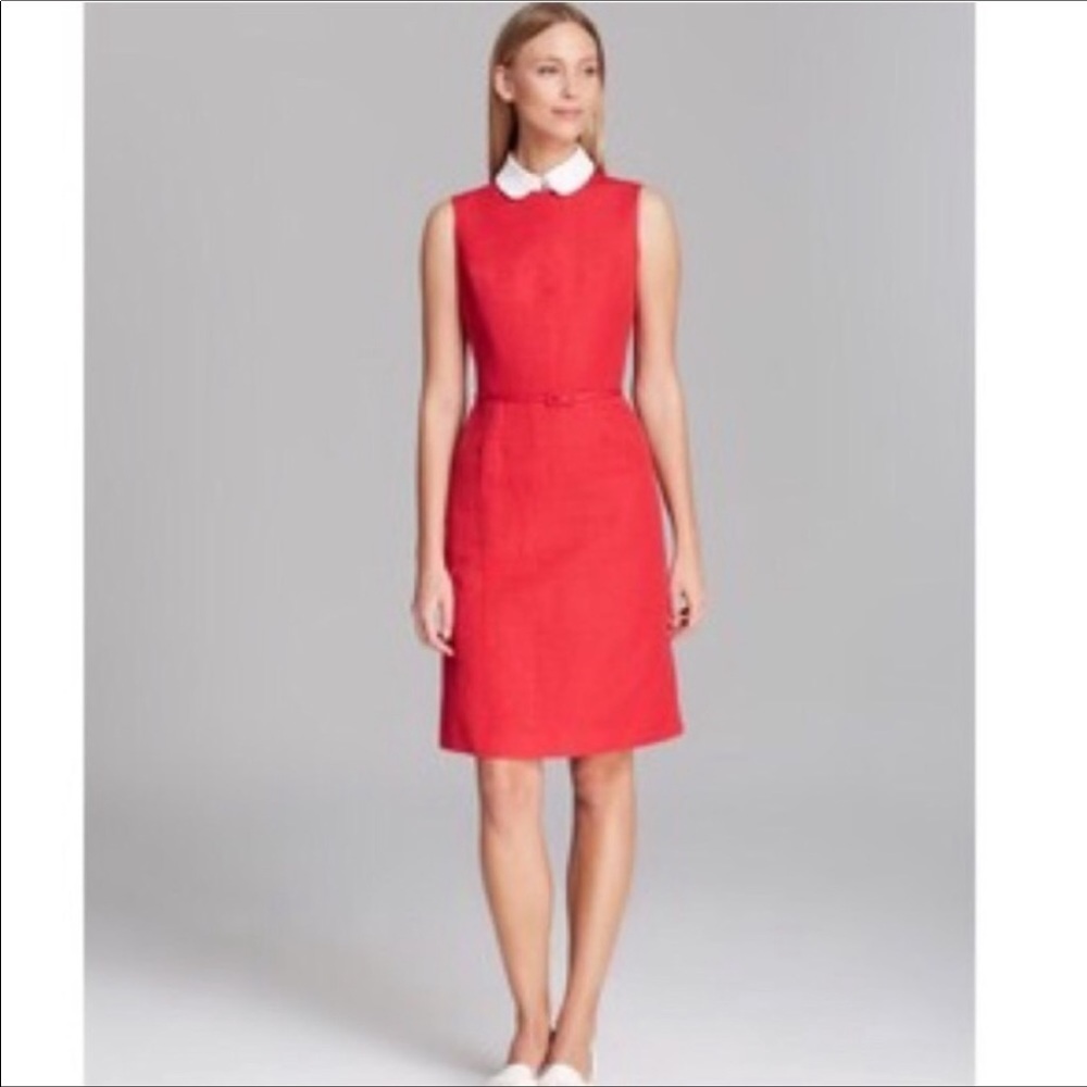 Tory Burch Red Sleeveless Dress